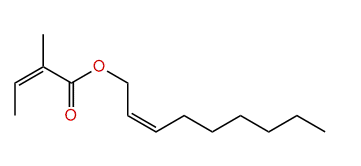 (Z)-2-Nonenyl (Z)-2-methyl-2-butenoate